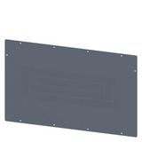 SIVACON, Roof, with Ventilation openings with Ventilation openings IP40, W: 800 mm, T: 500 mm,