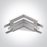 42012ARB/W WHITE RECESSED CORNER FOR 42001RB / 42002RB