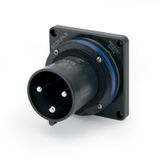FLUSH MOUNTING APP. INLET 60A 3P 4W 9h