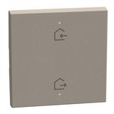 LIGHT NOW KEY COVER HOME-AWAY 2 MODULE STONE