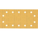EXPERT C47 Sandpaper with 14 holes for Orbital Sanders 115 x 23 mm, G 4 5-pc