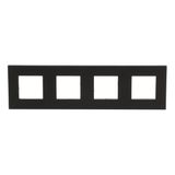 N2274 AN Frame 4-gang / 2+2+2+2-modules - Anthracite