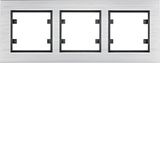 Plaque 3P Yellow. - argent alu