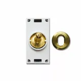 2CH. BUS CONTROL     - BRASS TOGGLE - AVEBUS 1M. S.44