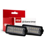 LED license plate lamps CLP12 MAN, SEAT, VW AMIO-04554