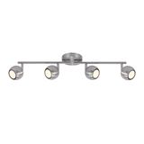 Chicago 4 | Spot Light | Brushed steel