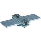 Strip holder for Fl 40mm St/tZn with slot 6.5x16mm