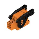 PCB plug-in connector, female plug, 3.50 mm, Number of poles: 4, 180°, PUSH IN with actuator, Clamping range, max. : 1.5 mm², Box