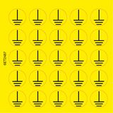 Adhesive label - Dimensions: 130 x 130 mm