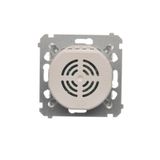 Two gang switch, (module), 10AX, quick connection, Silver matt, metalic