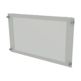 ProfiSNAP Front Plate with Plastic insert, for enclosure width 600mm, 