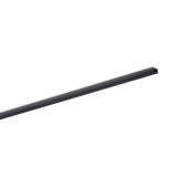 SET SMALL U FLAT SQUARE 17/18 BLACK 1M