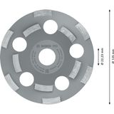 Diamond grinding head Expert for Abrasive 125 x 22.23 x 4.5 mm