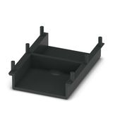 HBUS 35,6 UT BK - Housing half shell