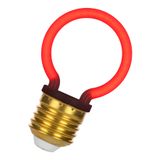 Neon LED G45 E27 2W Red