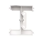 Two gang switch, (module), Simon 24, IP20/IP44, 10AX, champagne matt