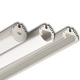 Hanging aluminum profile ZX, d21 mm, without diffuser, 2 m