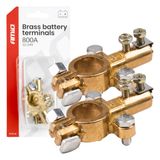 Brass battery terminals 800AMP, 2 pcs. AMIO-04390