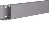 Slotted panel trunking made of PVC LKG 37x75mm stone grey