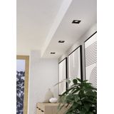 "ZIGO" SPOT HOUSING 100X100 BLACK SET-BACK