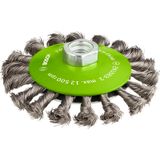 Bevel Brush Knotted 115 Stainless