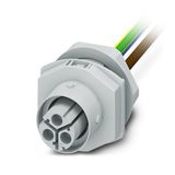 IPD W 3P2,5 F 0,5 M25 GY - Panel feed-through