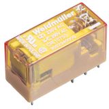 CUBESERIES, Relay, Number of contacts: 1,  CO contact AgNi, Rated control voltage: 230 V AC +10 % / -20 %, Continuous current: 16 A, Plug-in connection, Test button available: No