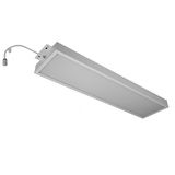 MODUS PKK6000, IP65, ceiling, rectangle, prizmatic cover, LED 840, NONSELV, IP65, with connector