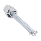 Shaft extension for door-coupling handle GLX61, GLX61B, GLX61CB, GLX62, GLX62B, GLX62CB. 200mm long. □10mm