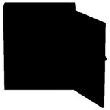 EWK-G24/31 Wall-mounted enclosure EWK complete, IP31, 96 SU, protection class II, HxWxD=650x550x230mm