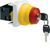 Emergency switch with 2M key