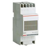 Bell and buzzer with built-in transformer 230/12Vac - 2mod