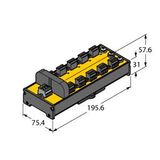 IP20 Junction Box with Short-Circuit Protection, 10-Channel FOUNDATION Fieldbus and PROFIBUS-PA   JRBS-40DC-10RV