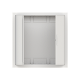 LFDW/A.2.63.1-866 | Cover 2-fold icon bulb/blinds | CARAT, AXCENT, FUTURE, PURE |866 STAINLESS STEEL