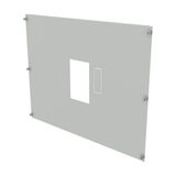 ProfiSNAP Front Plate, for enclosure width 800mm, H=600mm, prepared fo