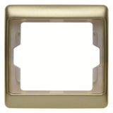 Frame 1gang Arsys gold, metal