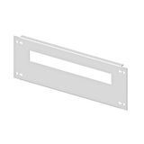 Slotted front Plate 495mm G4 sheet steel, 20MW for AC