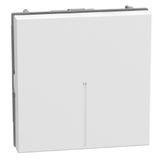 Light Now - push 1P NO 10A 2m axial white