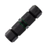Cable straight connector D21, 3-pin, IP68, levers
