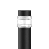 MEGA GÜRTELLINSE, anthracite, on/off Bollards, D 179 H 1200, Transpare