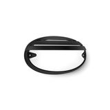 CHIP OVAL 30 GRILL LED 830 BLACK 11.5W