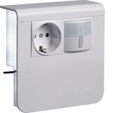 acc.box SL20080 socket+PIR p.white