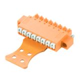 PCB plug-in connector, female plug, 3.81 mm, Number of poles: 6, 180°, PUSH IN with actuator, Clamping range, max. : 1.5 mm², Box