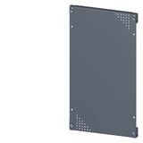 SIVACON, mounting plate, mounting with bracket, perforated, H: 600 mm, W: 400 mm