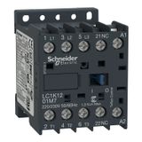 TeSys K contactor , 3P , AC-3 = 440 V 12 A , 1 NC aux. , 42 V AC coil