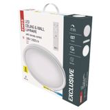 LED Ceiling lamp ILVI, round 30W, dimmable, changeable CCT