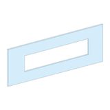 FRONT PLATE 3-4 NSX/CVS250 VERTICAL FIXED TOGGLE/ROTARY HANDLE WIDTH 600/650 5M