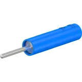 Counting test adapter, connecting pin 1.5 mm to 4 mm socket, blue, CAT II, 23.0240-23