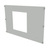 ProfiSNAP Front Plate, for enclosure width 1000mm, H=600mm, prepared f