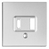 USB Charging Port Cover A+C Silver